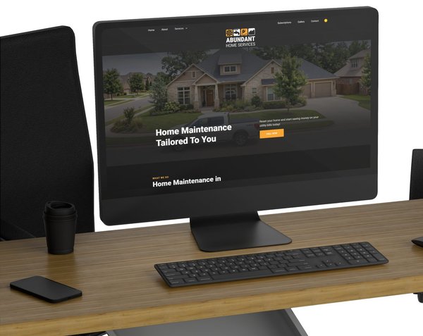 Abundant Home Services website