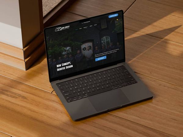New Concept Renovations website